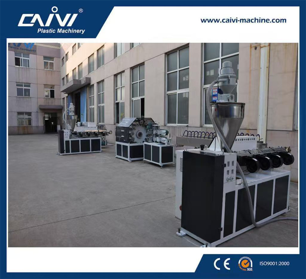 PVC纖維增強軟管生產(chǎn)線